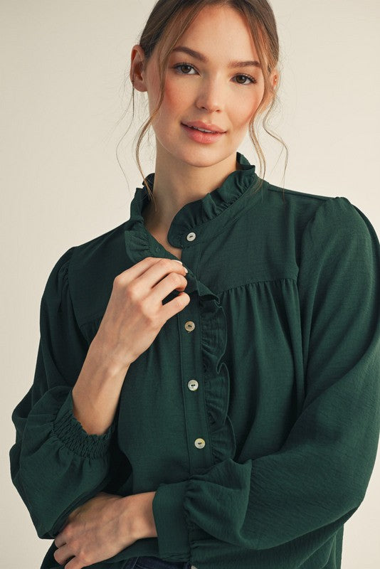 Eternal Style Hunter Green Top