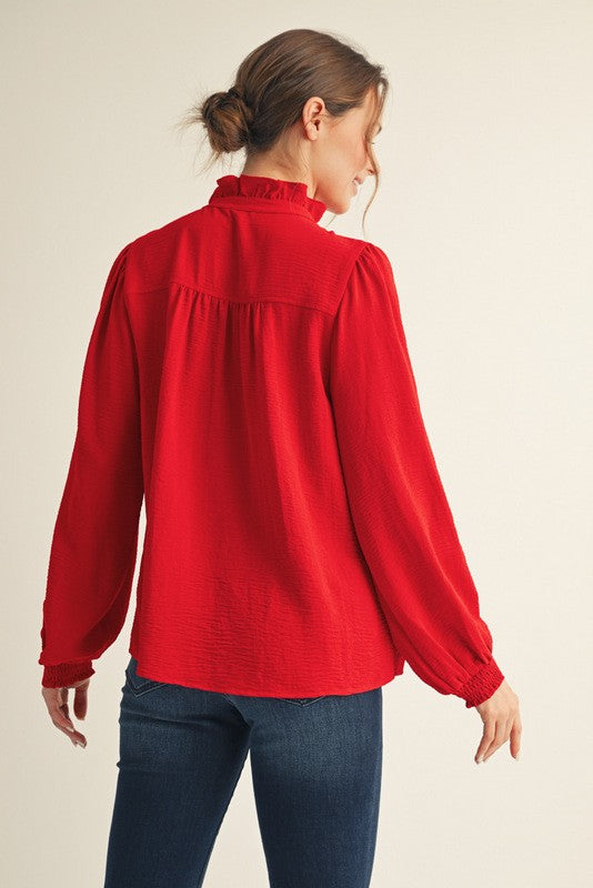 Eternal Style Red Top