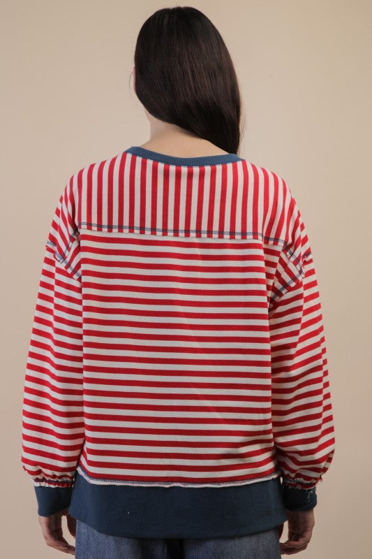Never Looked Back Red Top