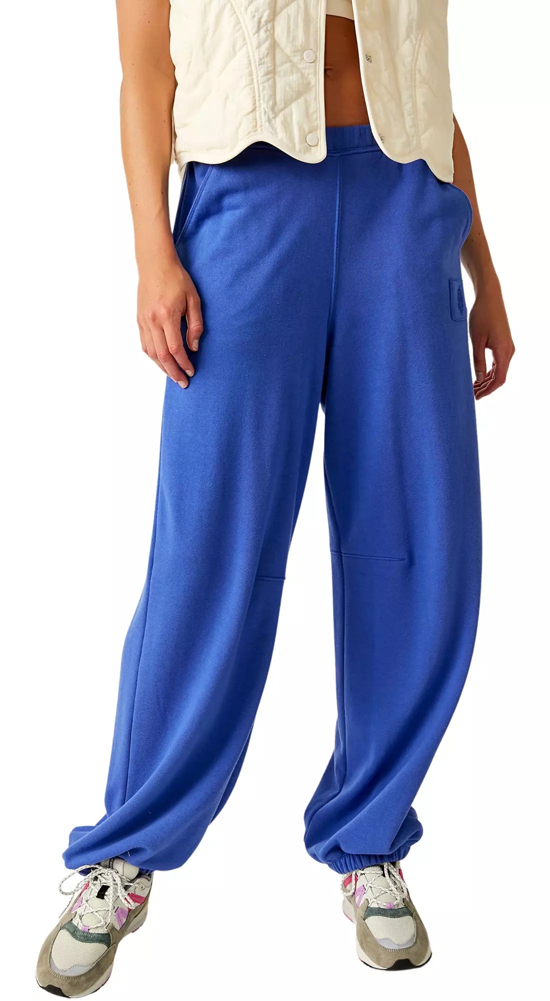 Warm Down Electric Cobalt Pant