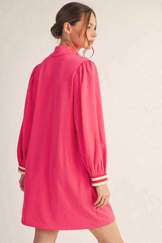 Let's Do This Hot Pink Dress