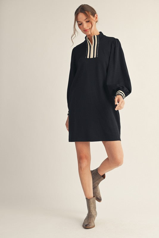 Let's Do This Black Dress