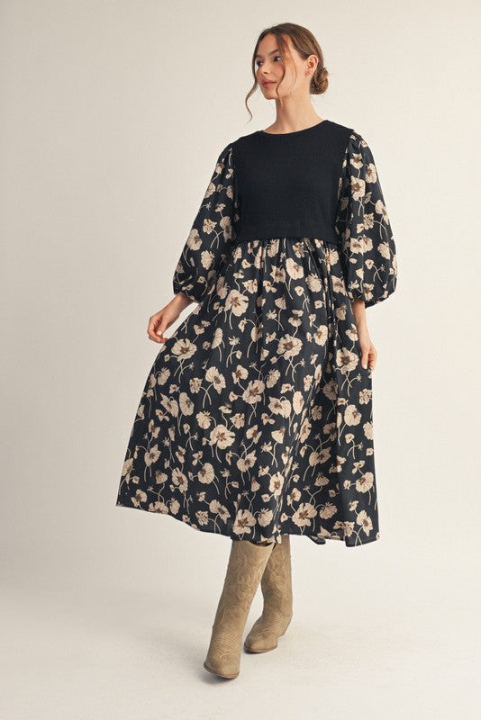 Slow Sundays Black Dress
