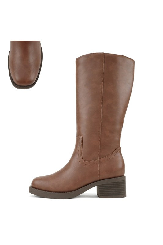 Belvin Cognac Boots