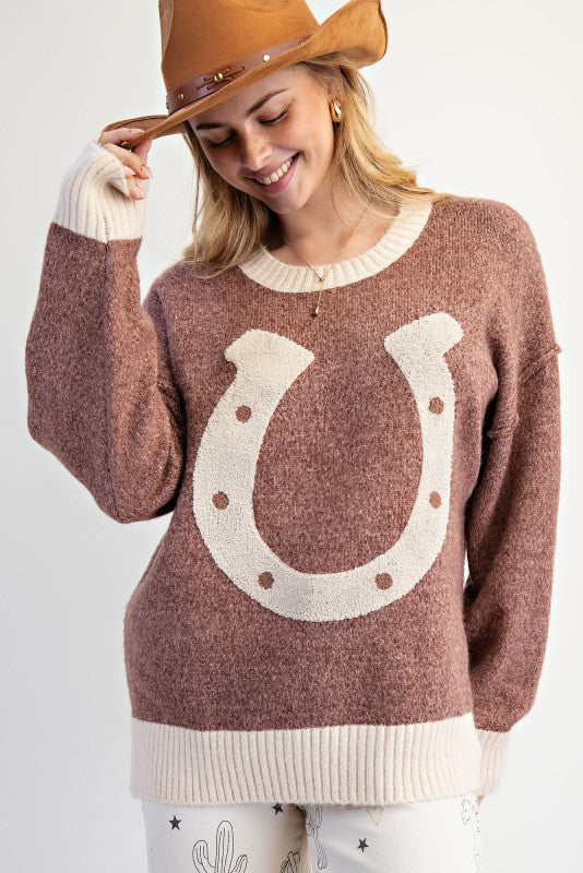 Horseshoe Harmony Sweater