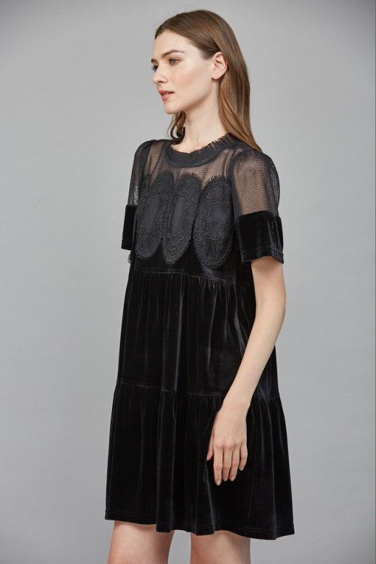 Made For The Moment Black Dress