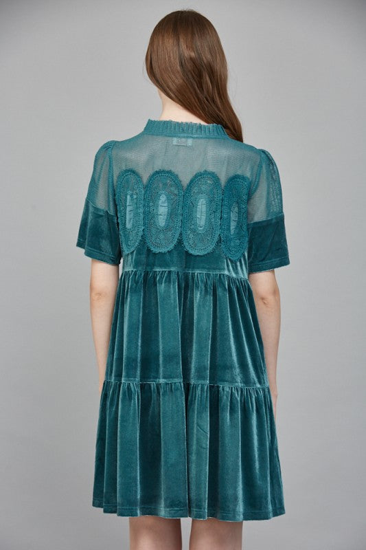 Made For The Moment Teal Dress