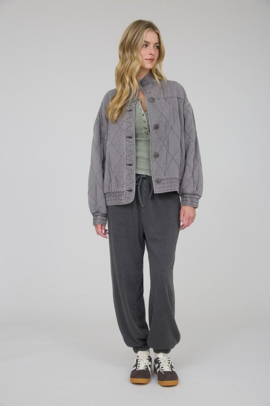 All in a Day Charcoal Jacket