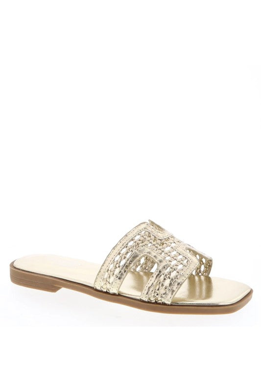 Time After Time Flat Sandal