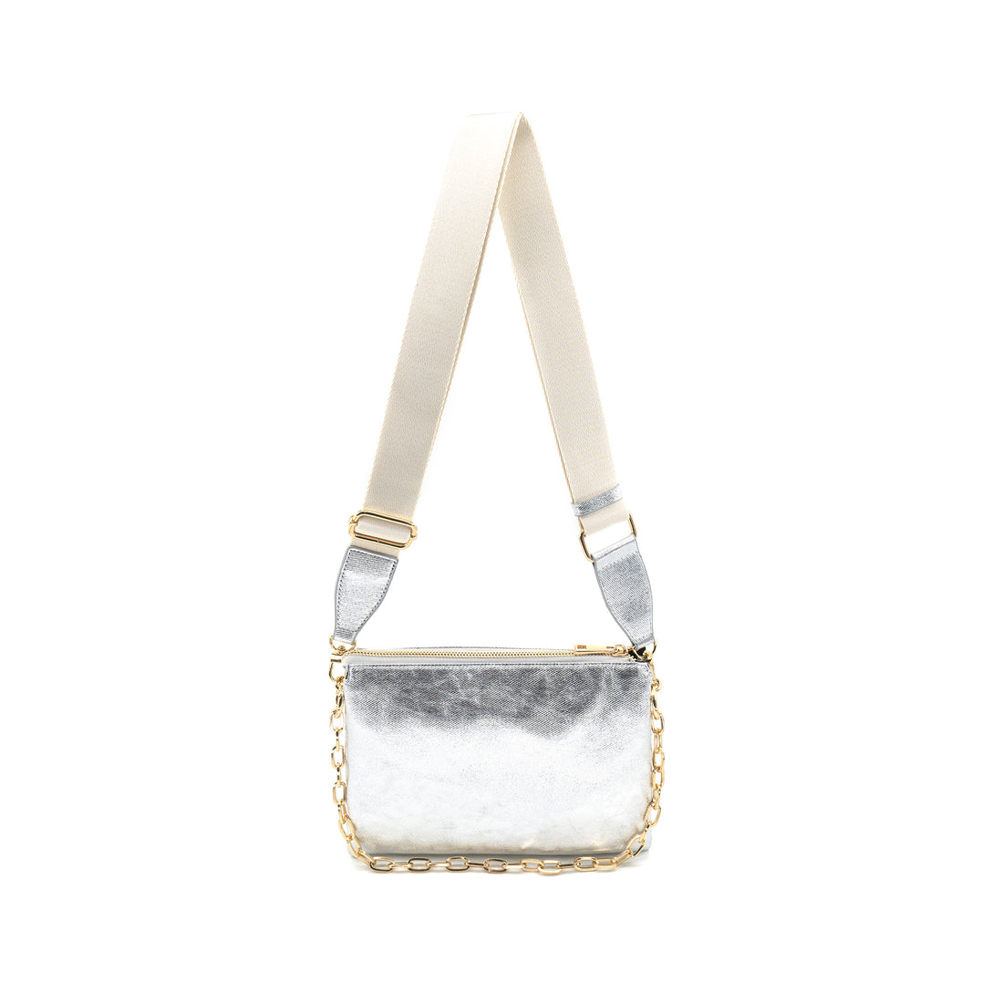 Isabella Silver Handbag