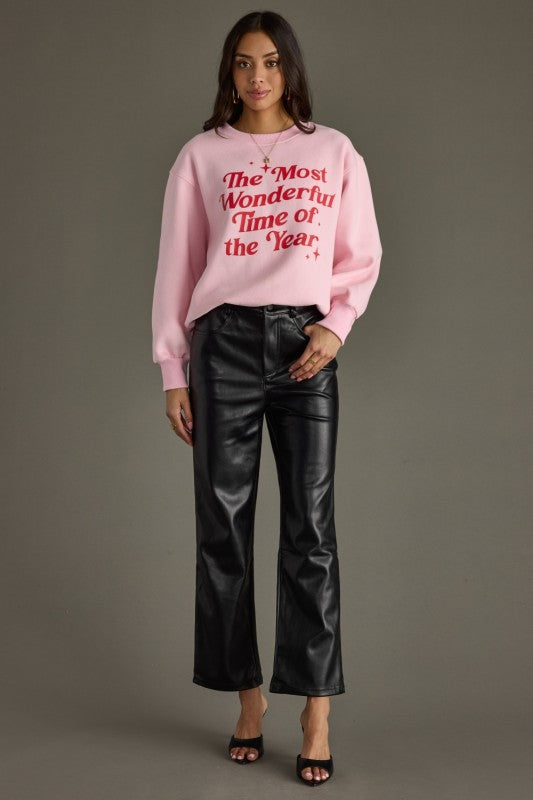 Most Wonderful Time Sweatshirt
