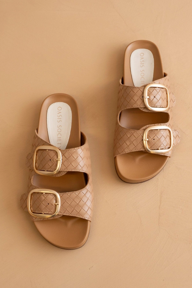 The Desiree Almond Sandal