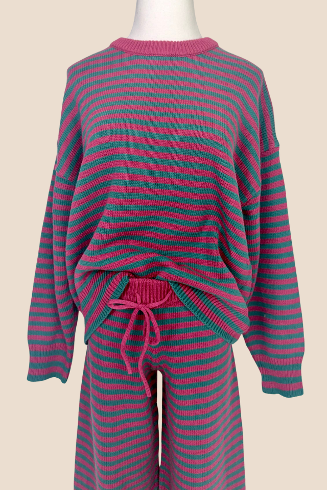 Cozy Days Red Sweater Set