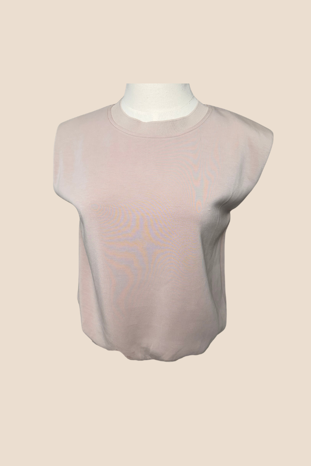 Keeping Cozy Taupe Top