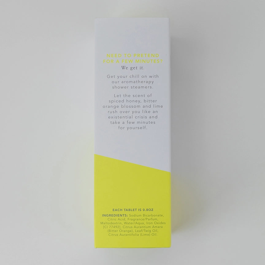 Everything Is Fine Sea Salt, Citrus & Neroli Shower Steamers (Set of 8)