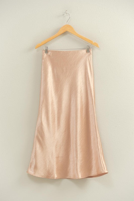 Never Been Better Dark Taupe Skirt