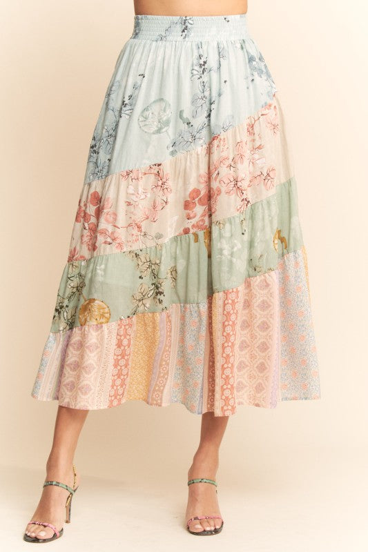 Springtime Splendor Maxi Skirt
