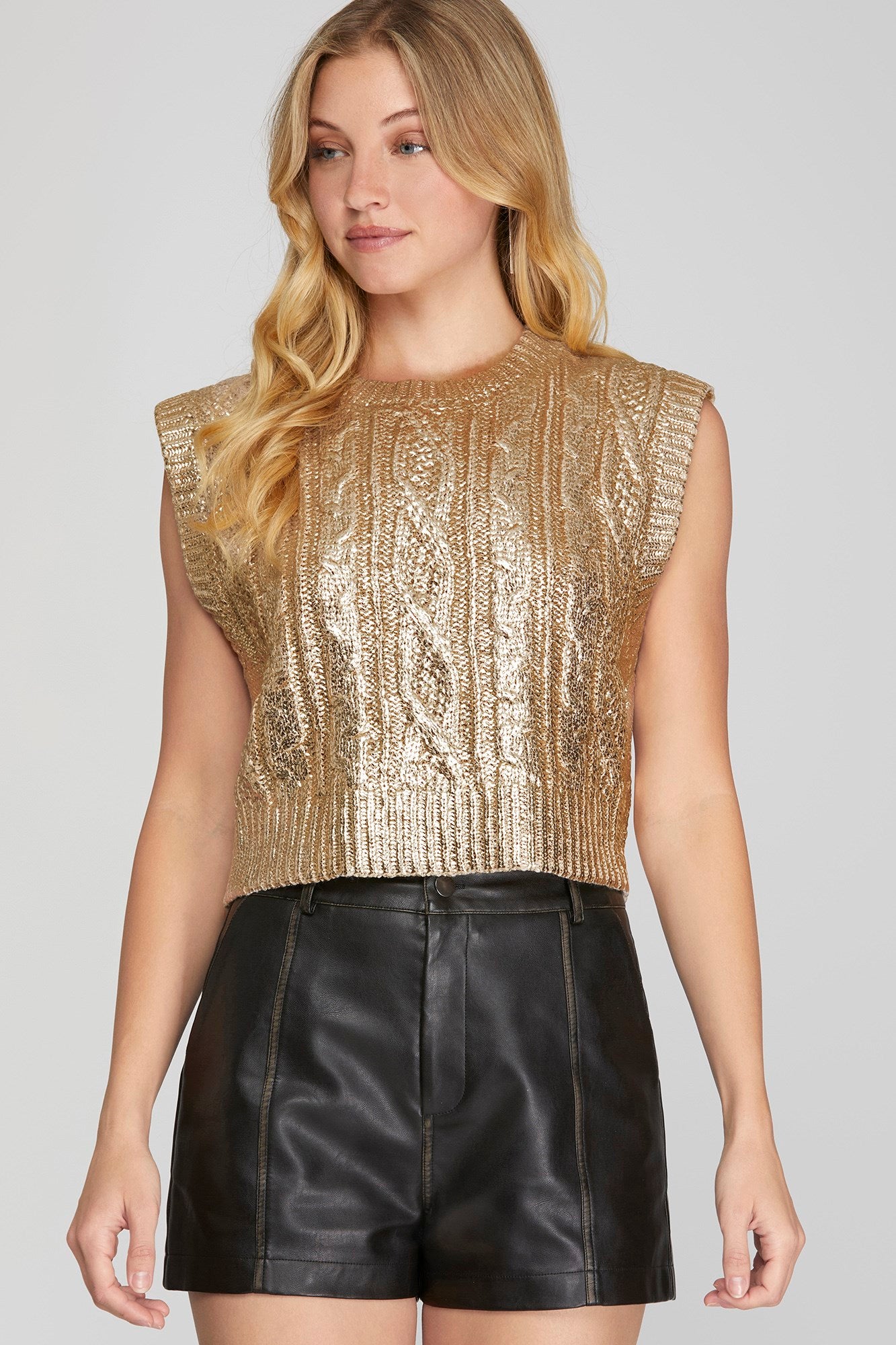 Hidden Treasure Gold Top