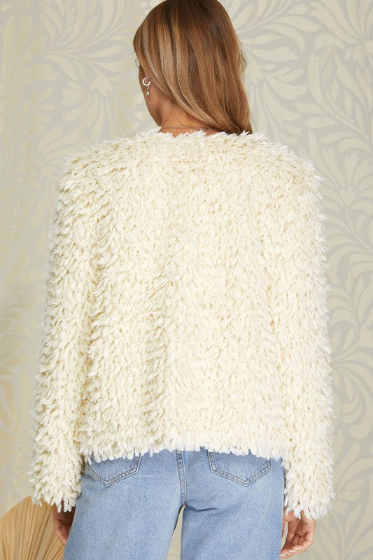 Look What You Made Me Do Cream Jacket