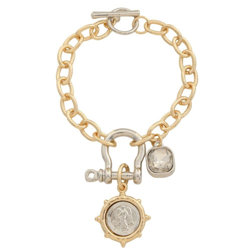 Golden Keepsake Bracelet
