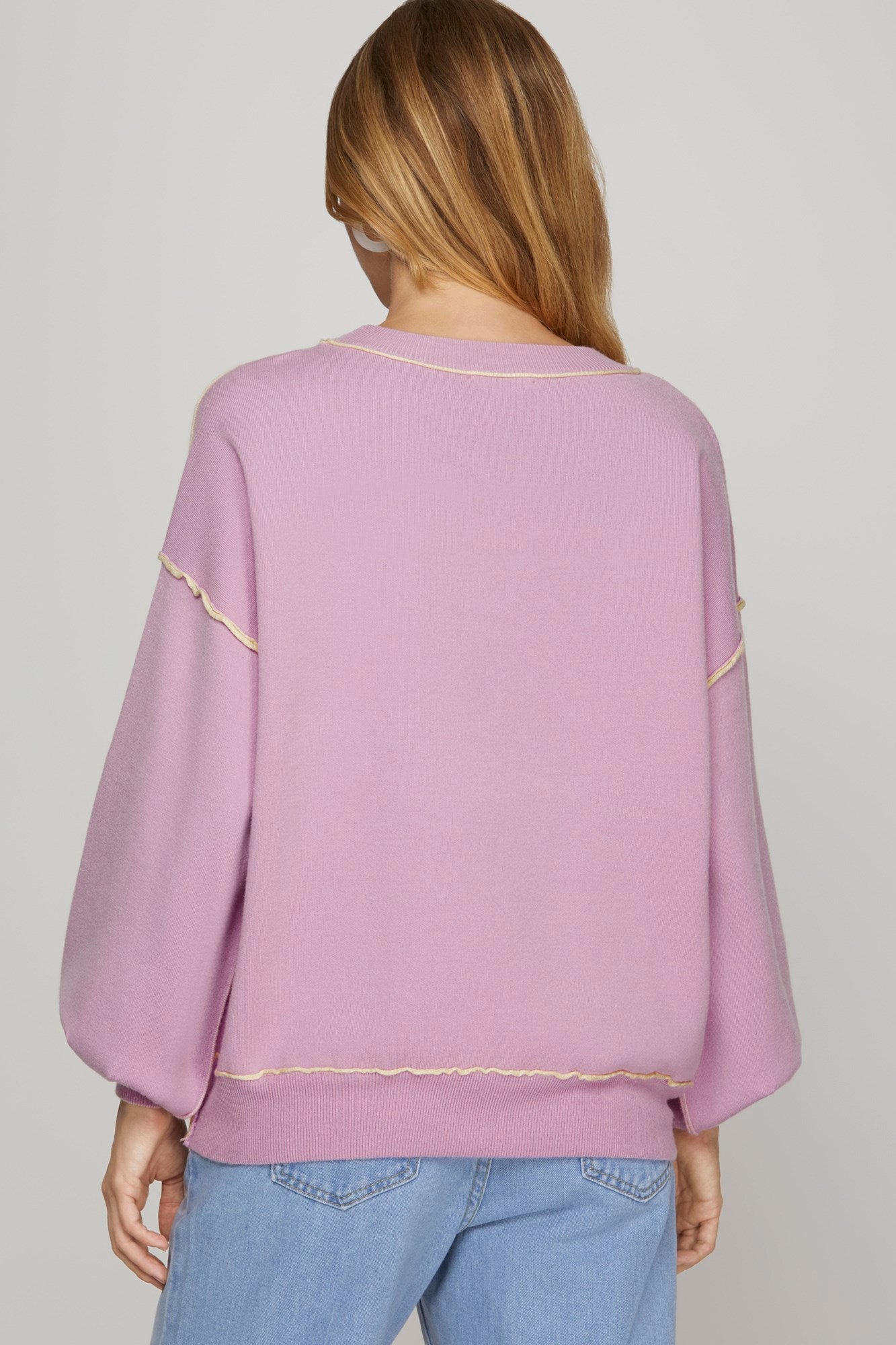 Doing It My Way Lilac Sweater