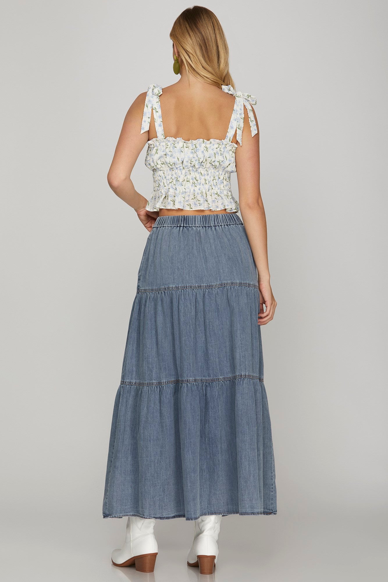 Said in Stride Maxi Skirt