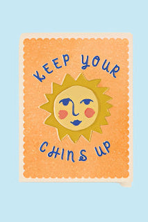 Keep Your Chins Up Card