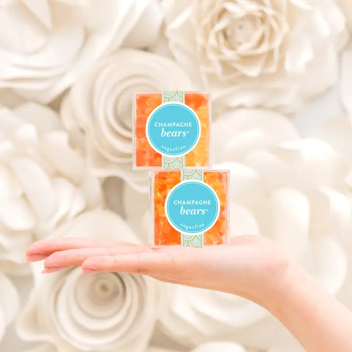Champagne Bears Candy Cube