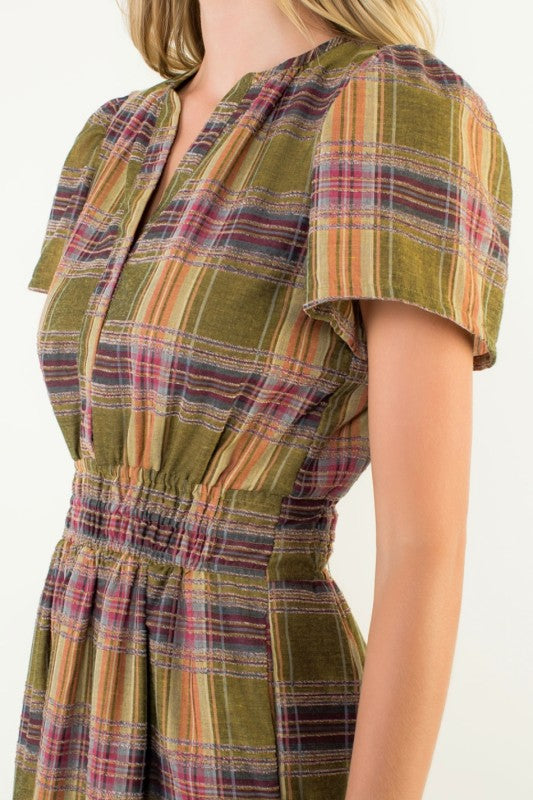 Boho Style Midi Dress