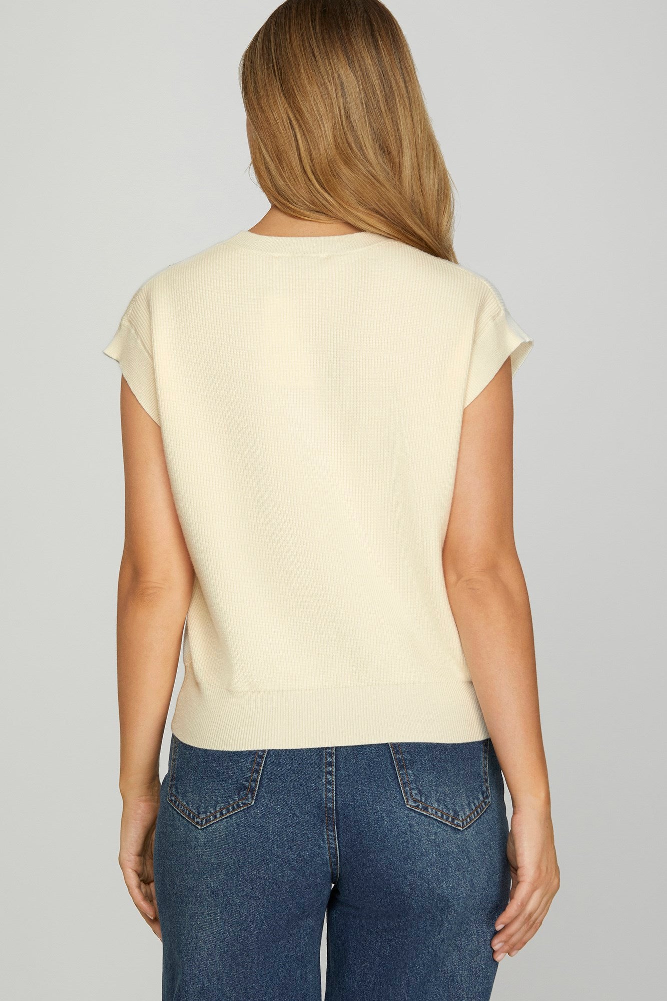 Shimmer Bow Top