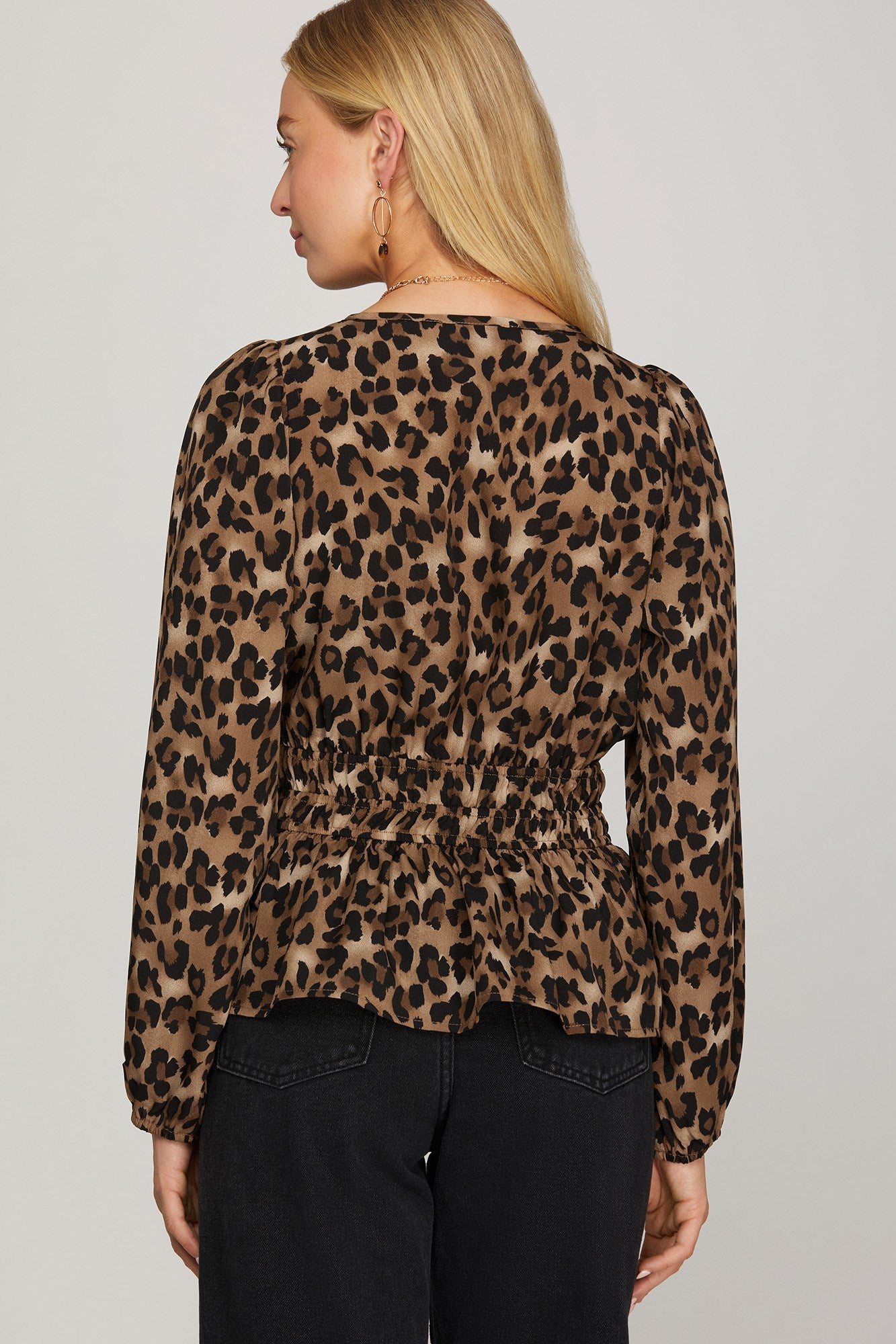 Spotted Luxe Top