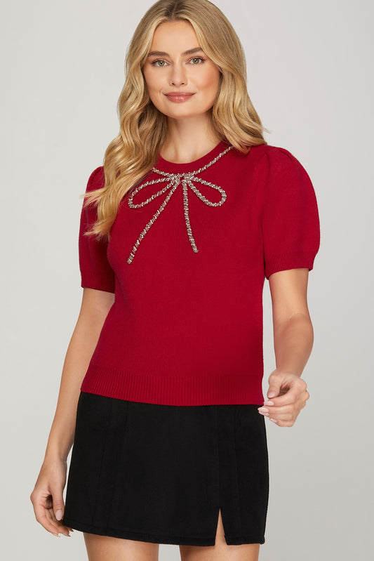 Chic Bow Top