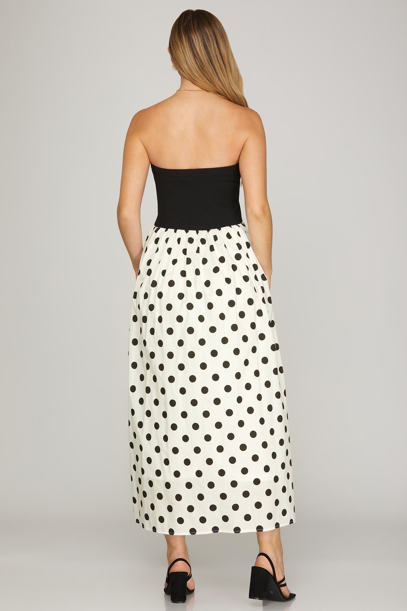 Spot the Fun Black Dress