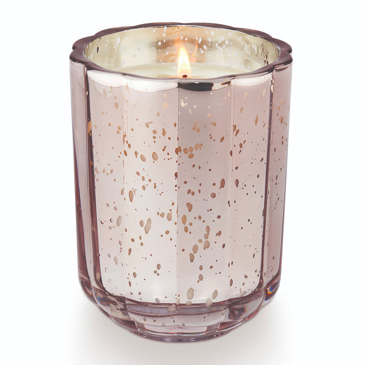 Coconut Milk Mango Flourish Glass Candle