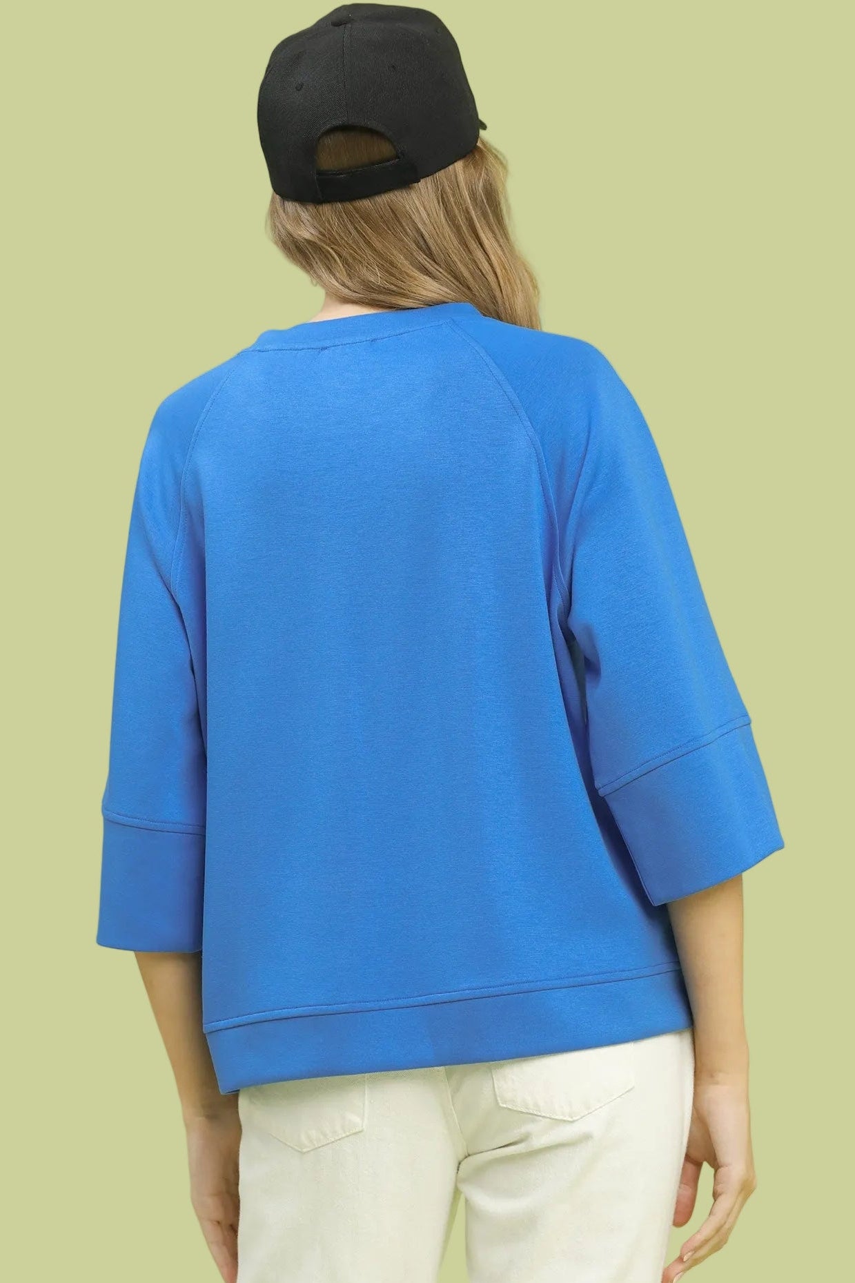 Classic Simplicity Blue Top