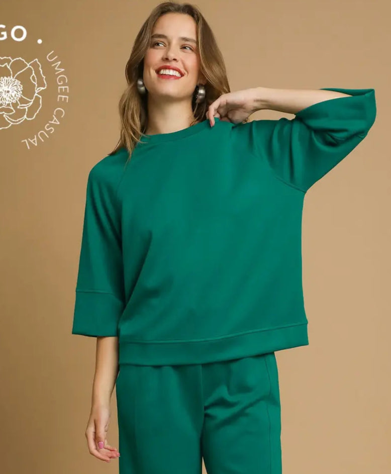 Classic Simplicity Teal Lagoon Top