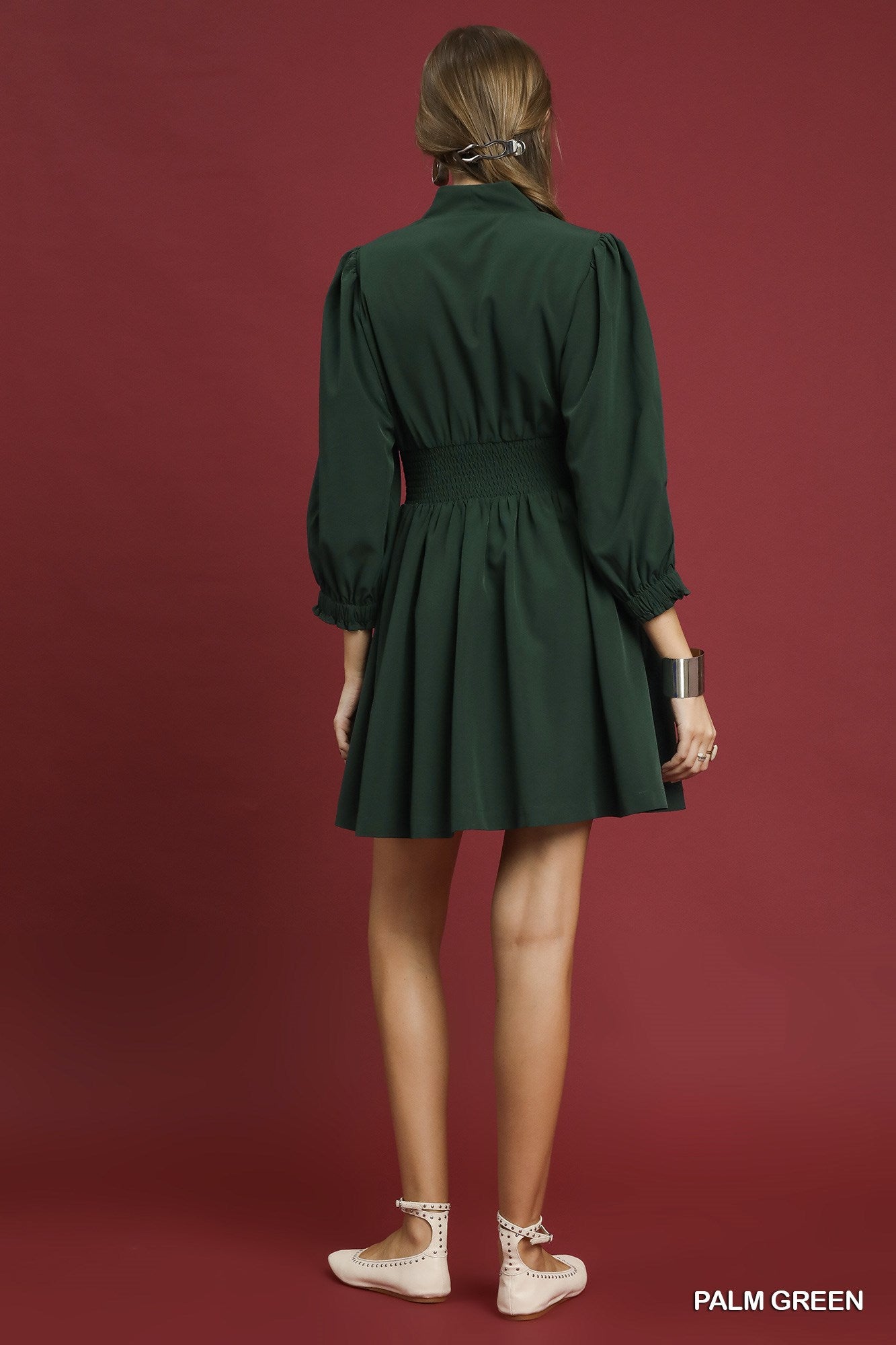 Meet Me Again Hunter Green Dress