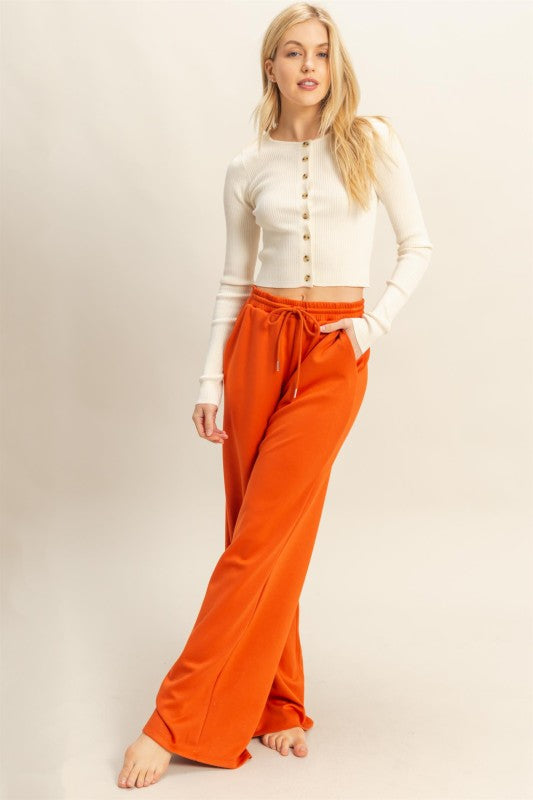 To the Point Cream Top
