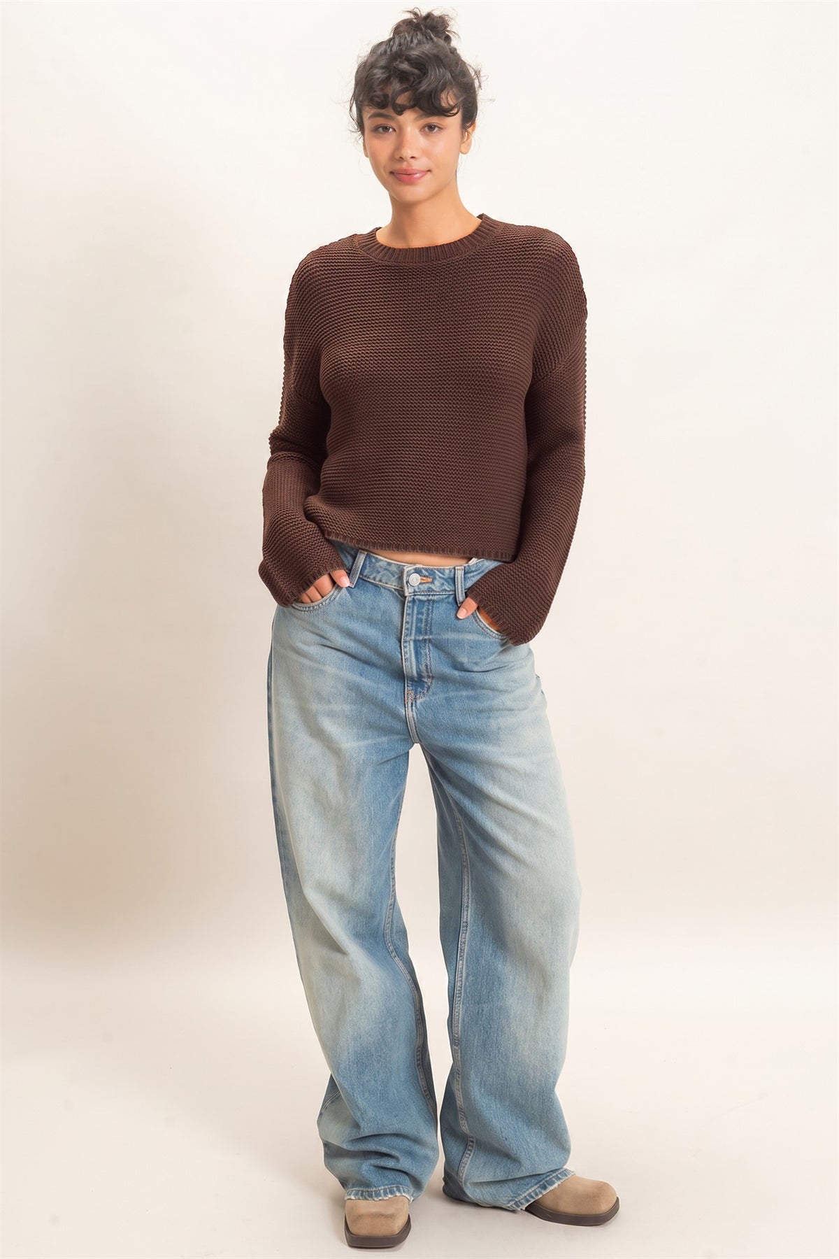 Fall Fate Brown Sweater