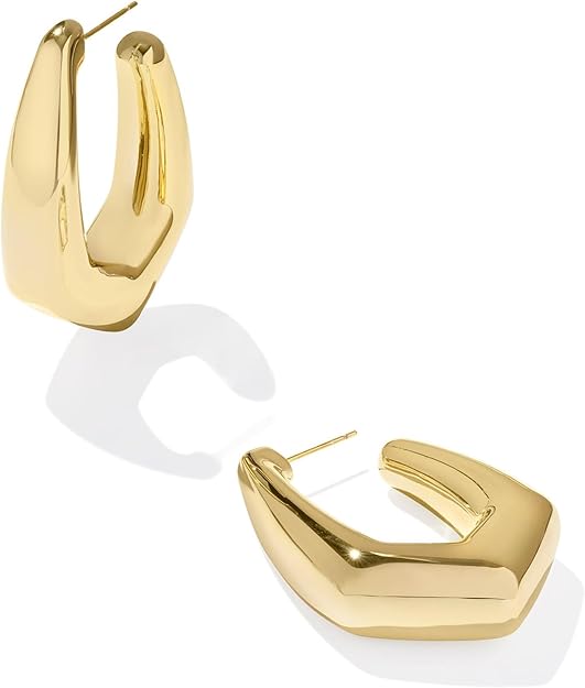 Kaia Small Gold Hoop Earrings