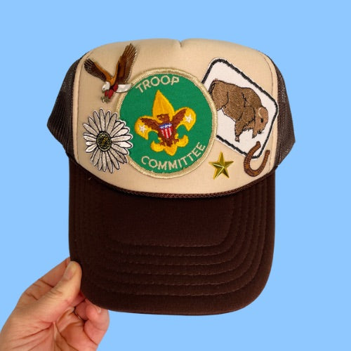 Troop Committee Patch Cap Ribbon Chix