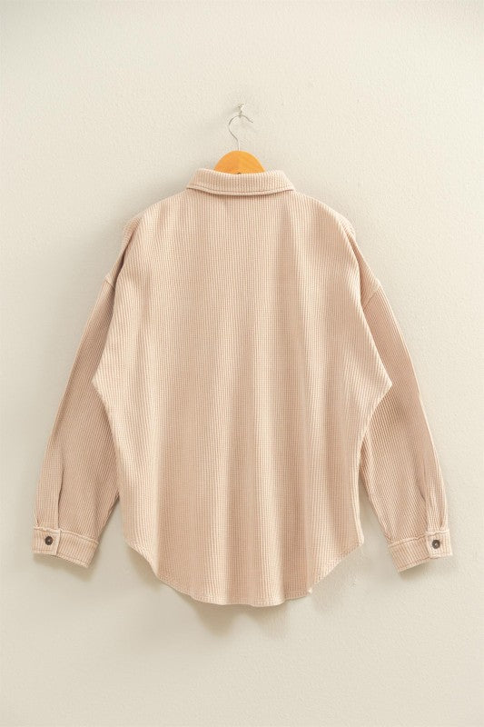 For the Story Taupe Top