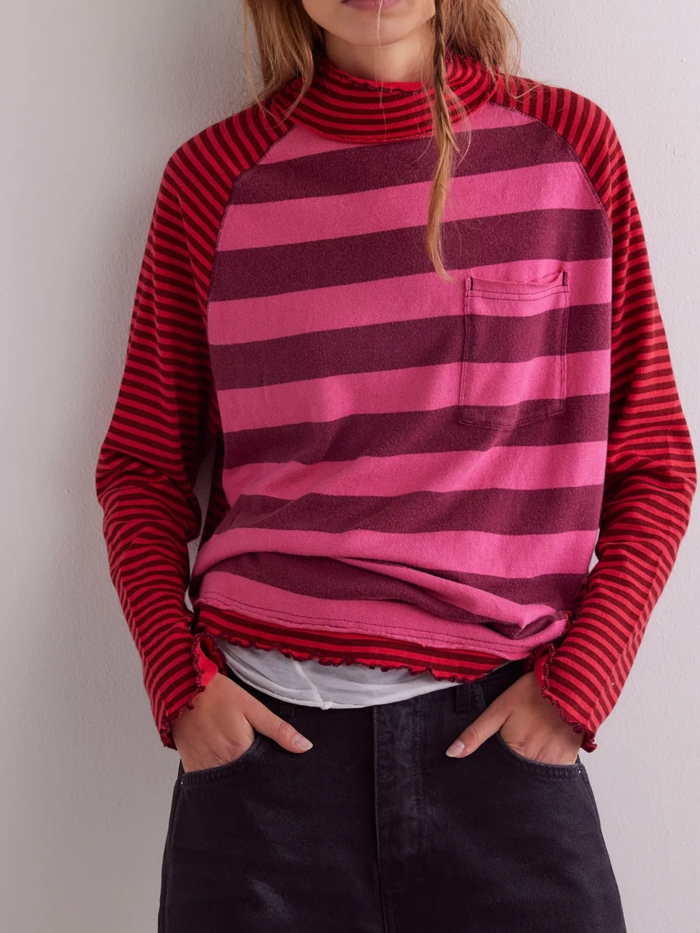 Punk Playful Candy Heart Combo Top