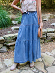 Said in Stride Maxi Skirt