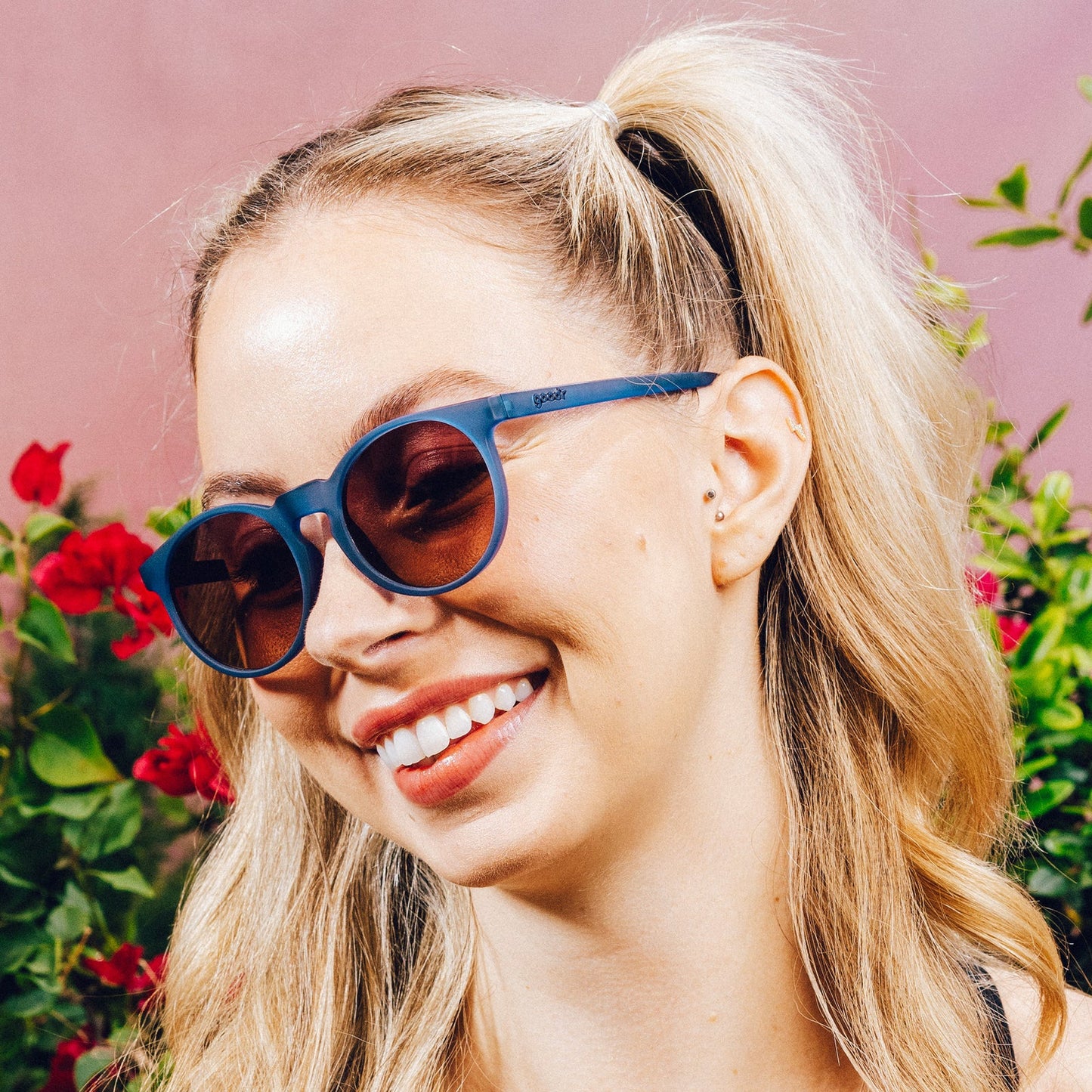 Stares Into the Abyss Sunglasses