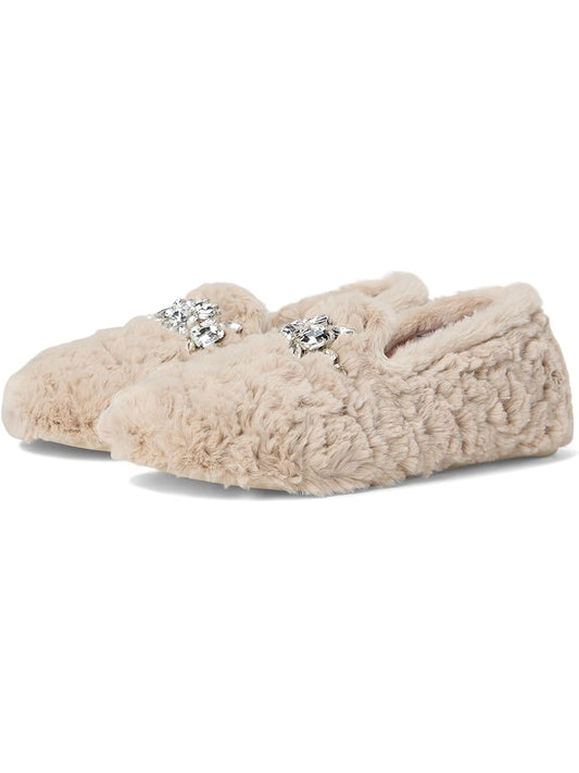 Slumber Party Parchment Loafer Slippers