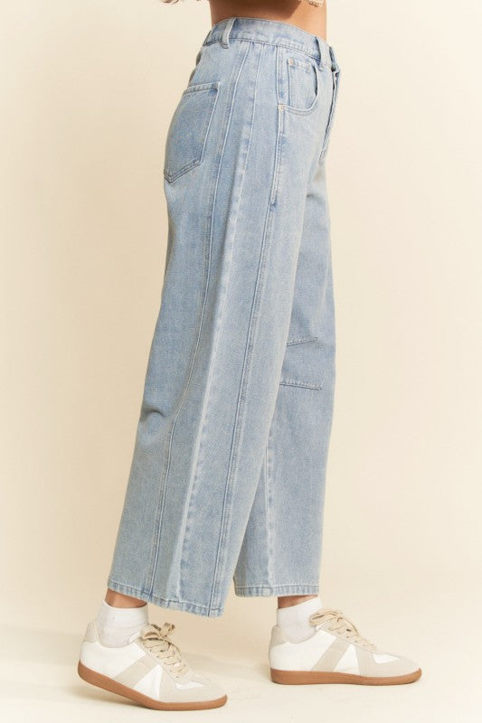 Wherever We Go Barrel Denim