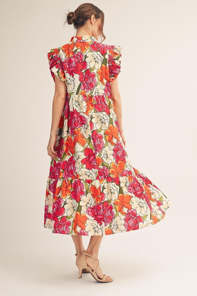 Fresh Air Floral Dress