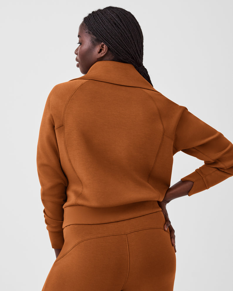 AirEssentials Butterscotch Half Zip Top