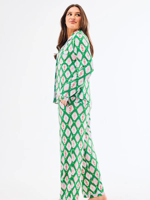 Charlotte Christmas Cavalry Pajama Set